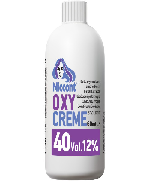 NICCONT OXYCREME 40vol (12%) 60ml