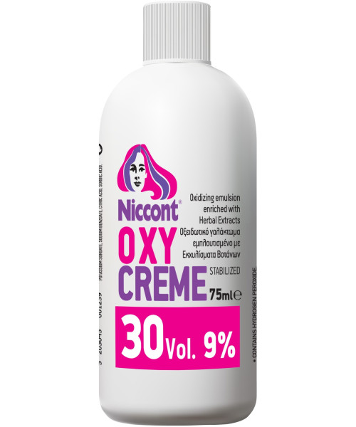 NICCONT OXYCREME 30vol (9%) 75ml