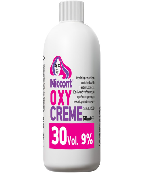 NICCONT OXYCREME 30vol (9%) 60ml