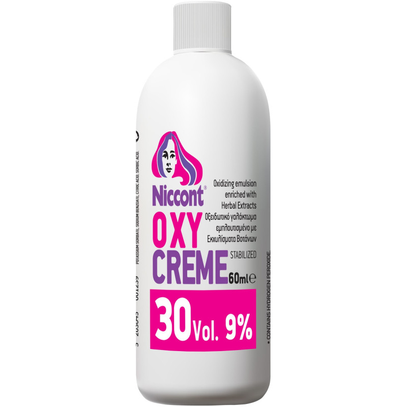 NICCONT OXYCREME 30vol (9%) 60ml