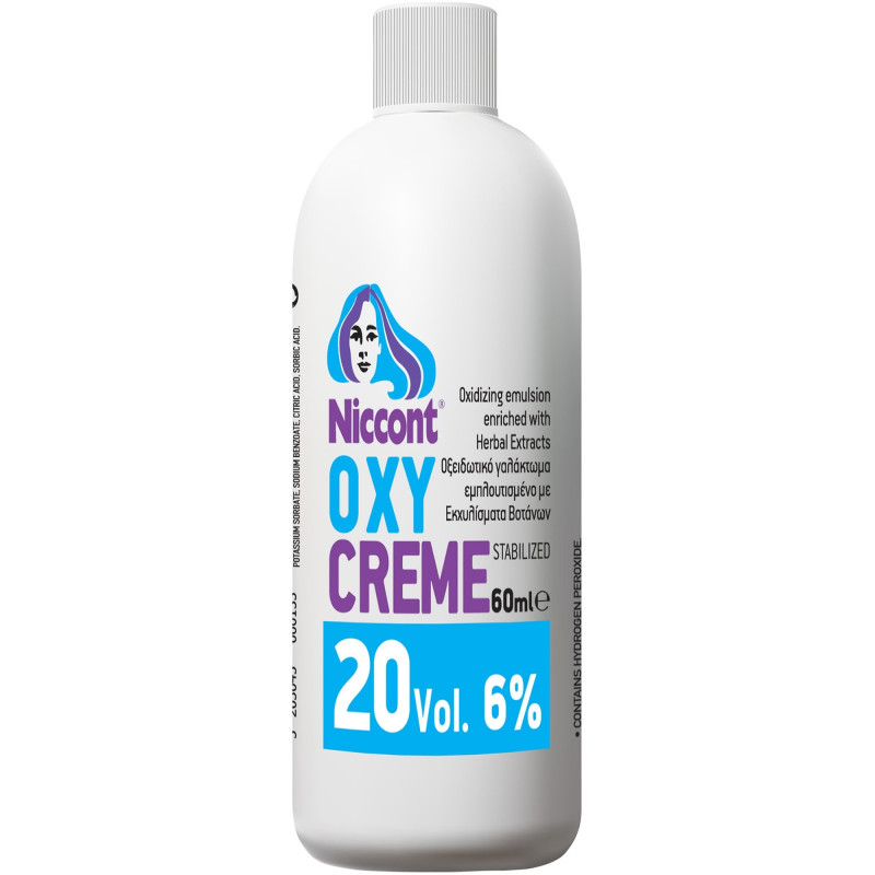 NICCONT OXYCREME 20vol (6%) 60ml