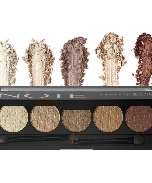 NOTE PROFESSIONAL EYESHADOW PALETTE No107 2g x 5