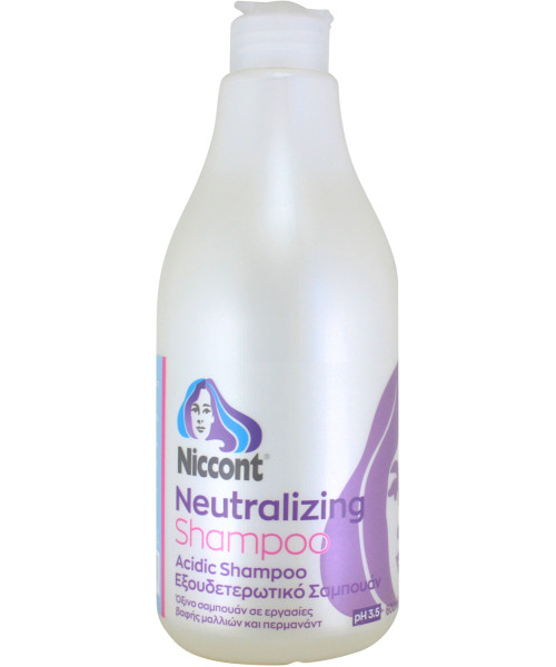 NICCONT ΕΞΟΥΔΕΤΕΡΩΤΙΚΟ ΣΑΜΠΟΥΑΝ PH3.5 600ml