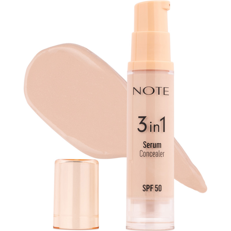 NOTE 3in1 CONCEALER No00 SPF50 9.5ml