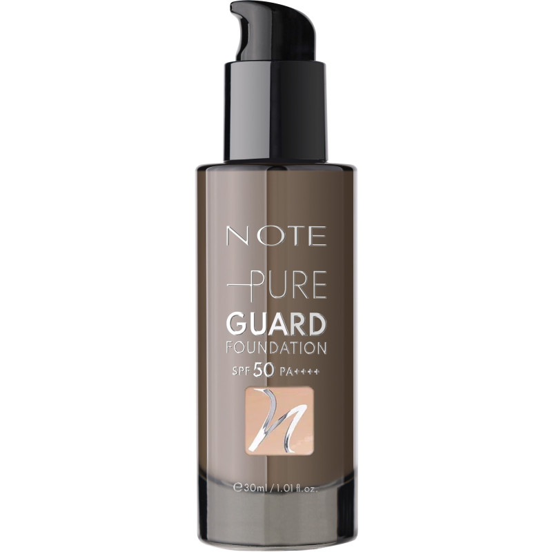 NOTE PURE GUARD FOUNDATION No120 GOLDEN BEIGE SPF50 30ml