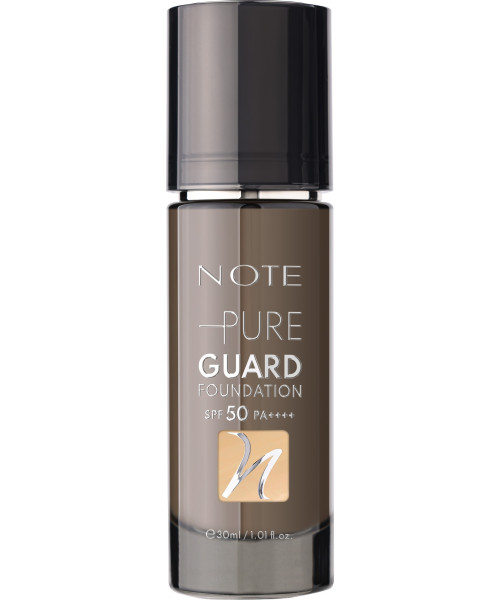 NOTE PURE GUARD FOUNDATION No120 GOLDEN BEIGE SPF50 30ml