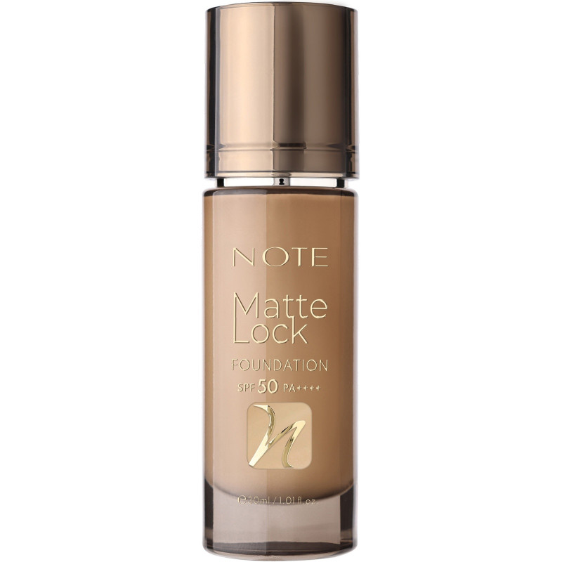 NOTE MATTE LOCK FOUNDATION No130 CLASSIC BEIGE SPF50 30ml