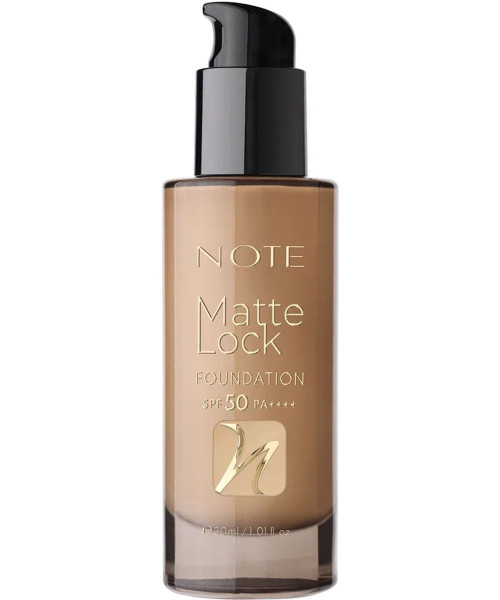 NOTE MATTE LOCK FOUNDATION No130 CLASSIC BEIGE SPF50 30ml