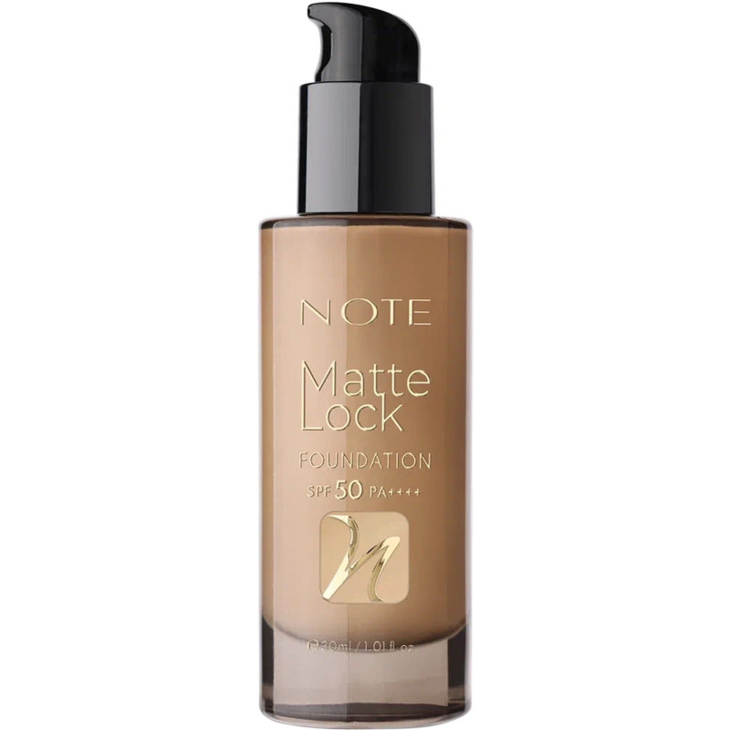 NOTE MATTE LOCK FOUNDATION No130 CLASSIC BEIGE SPF50 30ml