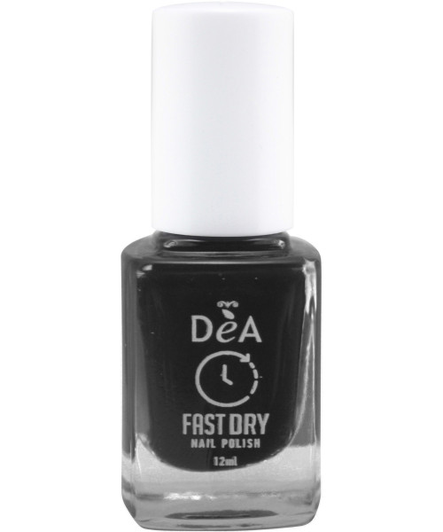 DEA FAST DRY NAIL POLISH ΜΑΥΡΟ Νο116 12ml