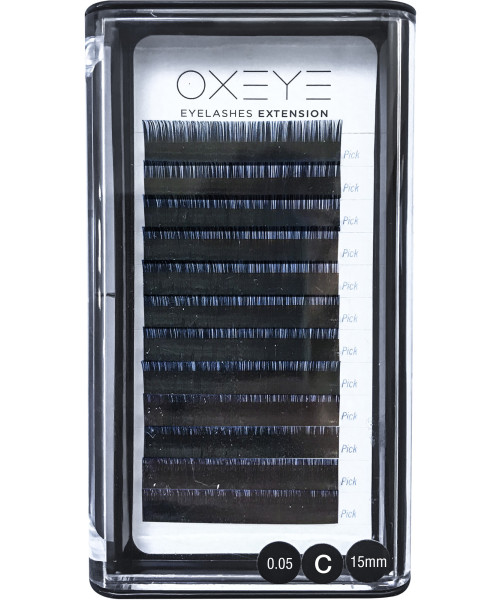 21229 EYELASHES EXTENSION CURV C 0.05 15mm