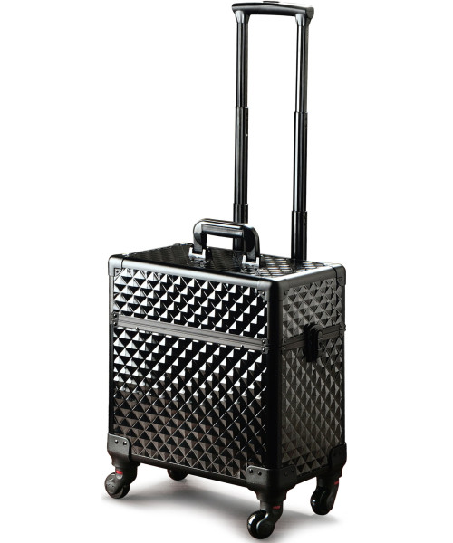 MAYΡΟ ΜΕΤΑΛΛΙΚΟ ΒΑΛΙΤΣΑΚΙ TROLLEY