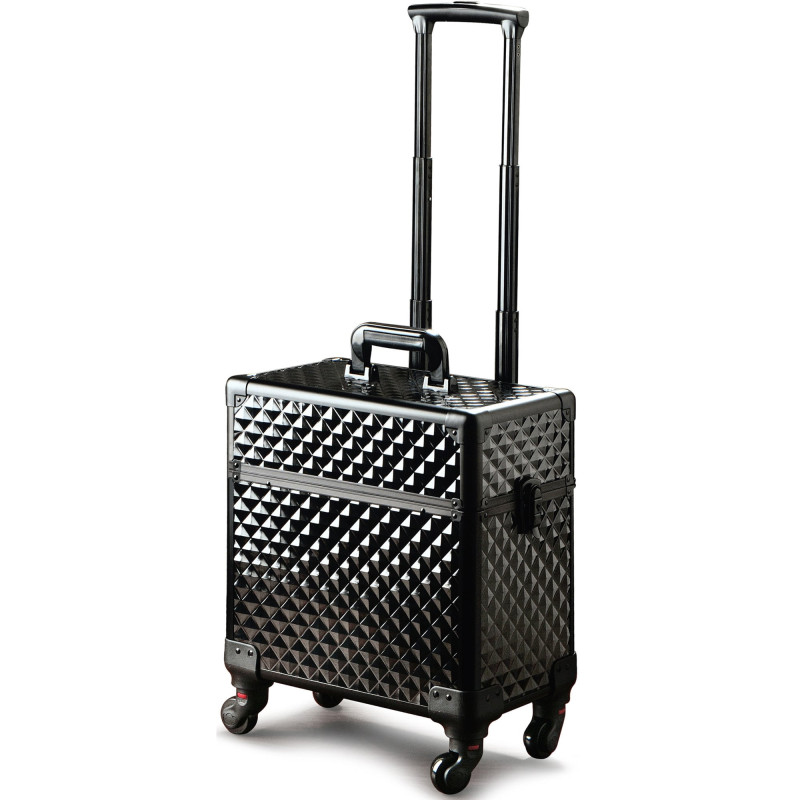 MAYΡΟ ΜΕΤΑΛΛΙΚΟ ΒΑΛΙΤΣΑΚΙ TROLLEY