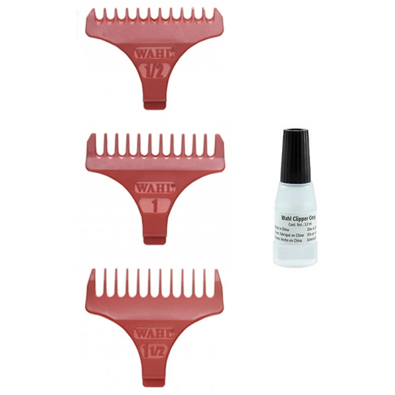 WAHL ΣΕΤ ΠΛΑΣΤΙΚΕΣ ΣΧΑΡΕΣ T-WIDE DETAILER
