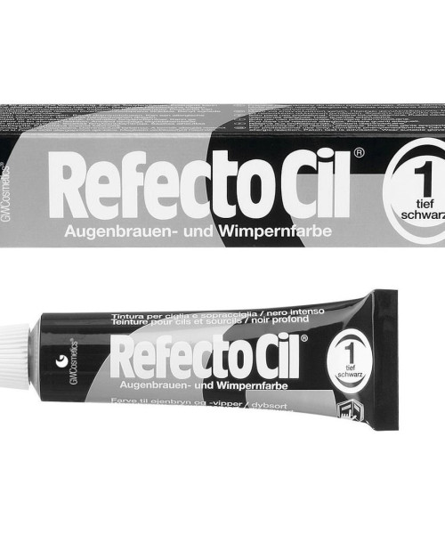 REFECTOCIL ΒΑΦΗ ΒΛΕΦΑΡΙΔΩΝ No1 ΜΑΥΡΟ ΕΝΤΟΝΟ 15ml