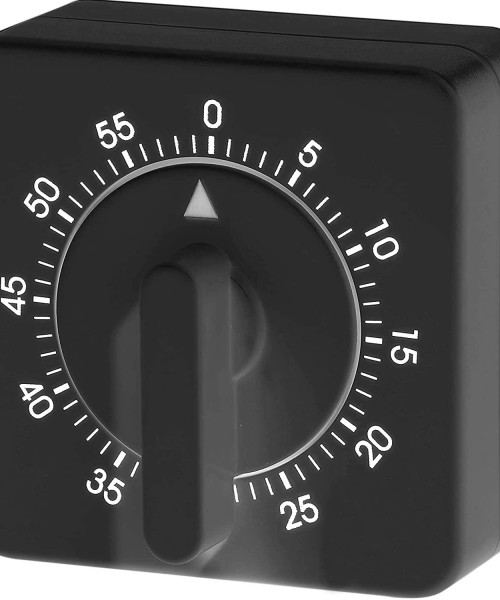 TIMER ΧΡΟΝΟΜΕΤΡΟ ΤΕΤΡΑΓΩΝΟ ΜΑΥΡΟ