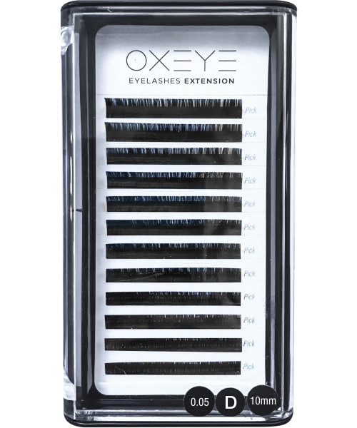 21216 EYELASHES EXTENSION CURV D 0.05 10mm