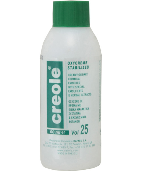 CREOLE OXYCREME 25vol (7.5%) 60ml