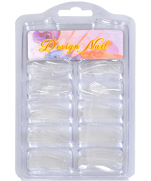 NAIL TIPS CLEAR BOX 100pcs
