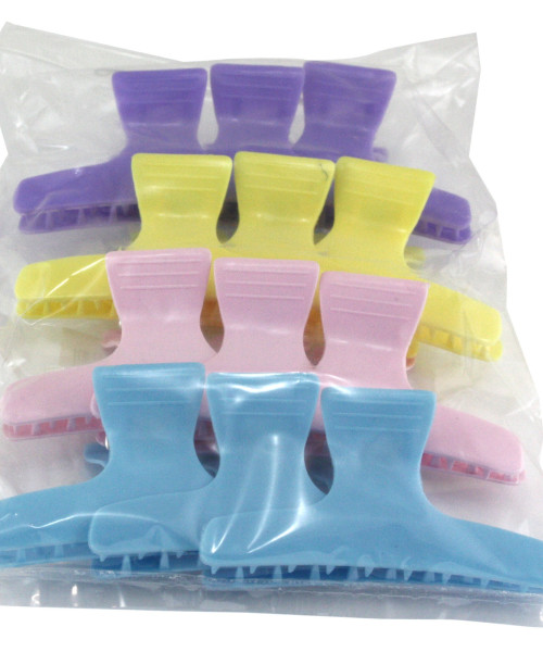 ΚΛΑΜΕΡ BUTTERFLY ΜΕΓΑΛΑ ΔΙΑΦΟΡΑ ΧΡΩΜΑΤΑ 12τμχ