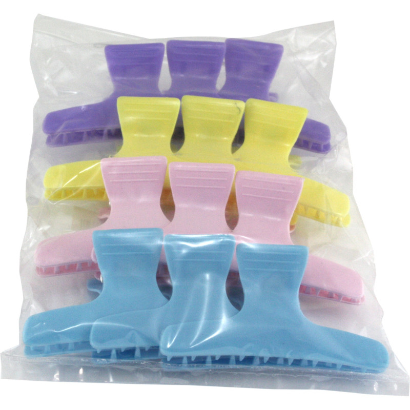 ΚΛΑΜΕΡ BUTTERFLY ΜΕΓΑΛΑ ΔΙΑΦΟΡΑ ΧΡΩΜΑΤΑ 12τμχ