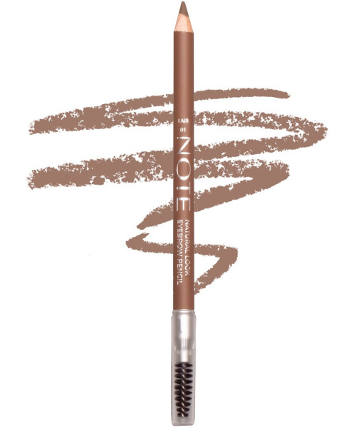 NOTE NATURAL LOOK EYEBROW PENCIL No1 FAIR 1.08g