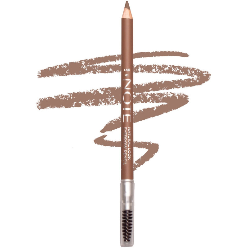 NOTE NATURAL LOOK EYEBROW PENCIL No1 FAIR 1.08g