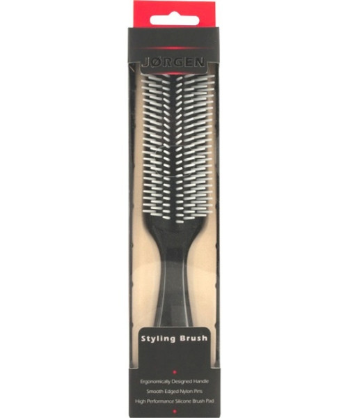 J107 7 ROW SILICONE CUSHION BRUSH