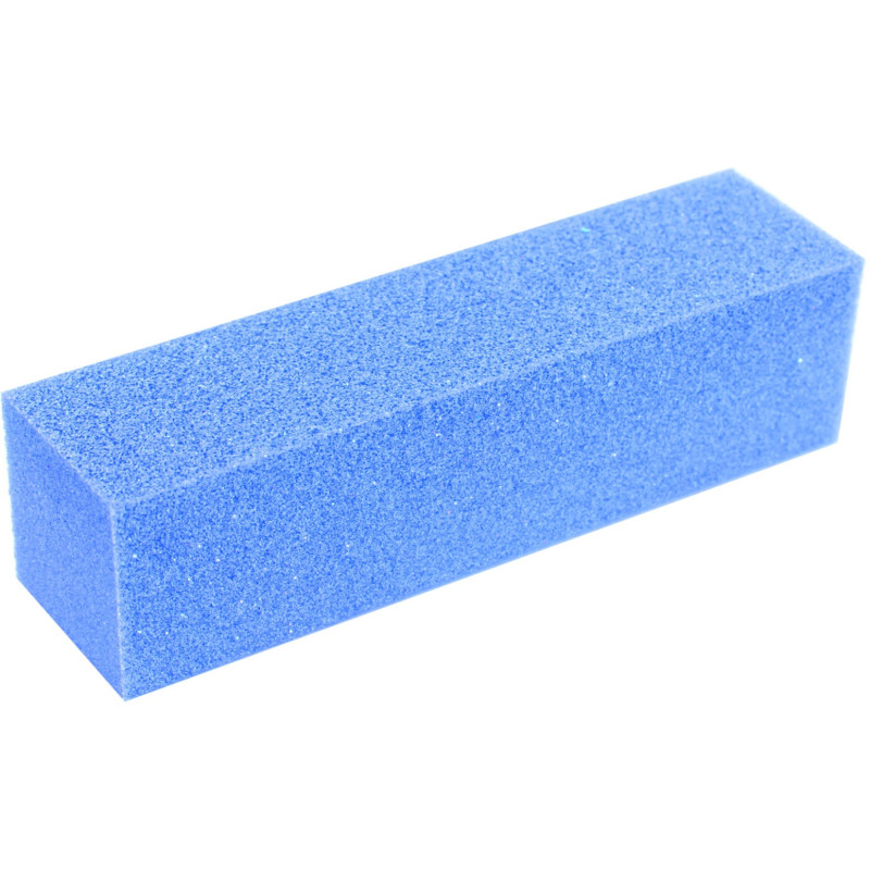 BLUE BUFFER SANDING BLOCK WITH GLITTER
