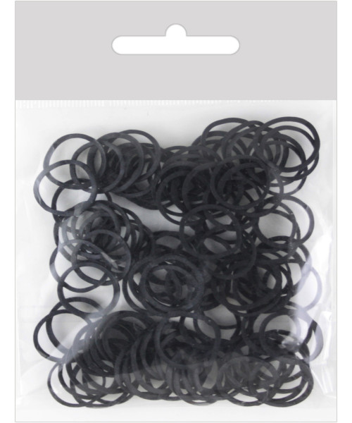 ΛΑΣΤΙΧΑΚΙΑ ΜΑΛΛΙΩΝ ΣΙΛΙΚΟΝΗΣ ΜΑΥΡΑ 100τμχ