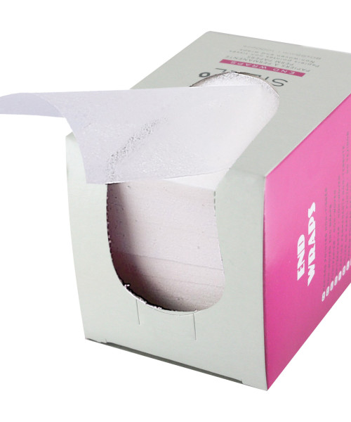 SIDEL ΧΑΡΤΑΚΙΑ ΠΕΡΜΑΝΑΝΤ NON WOVEN 80x55mm 1000τμχ