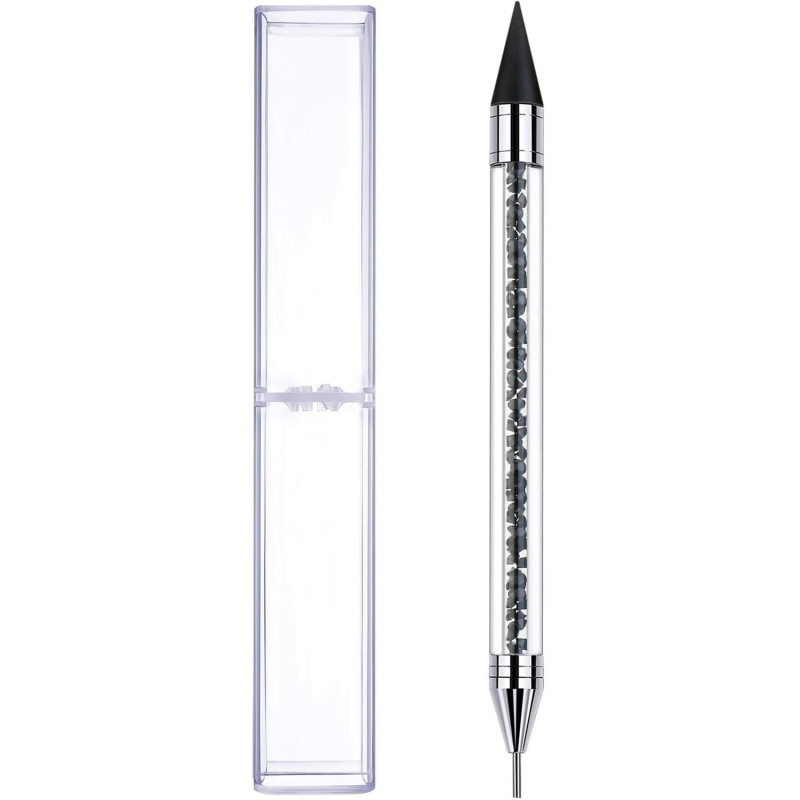 NAIL RHINESTONE PICK UP PEN BLACK