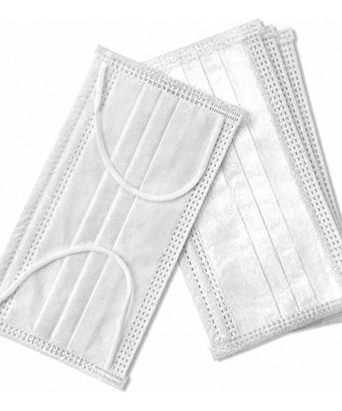 ΜΑΣΚΑ ΠΡΟΣΩΠΟΥ ΤΡΙΩΝ ΣΤΡΩΜΑΤΩΝ 50τμχ