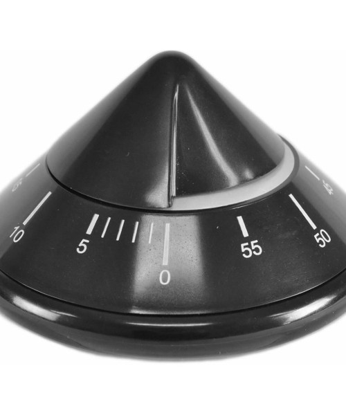 TIMER ΧΡΟΝΟΜΕΤΡΟ ΚΩΝΙΚΟ ΜΑΥΡΟ