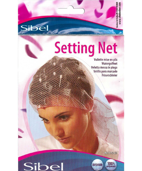 SIBEL TRIANGULAR SETTING NET ΦΙΛΕ ΜΑΛΛΙΩΝ LIGHT BLUE