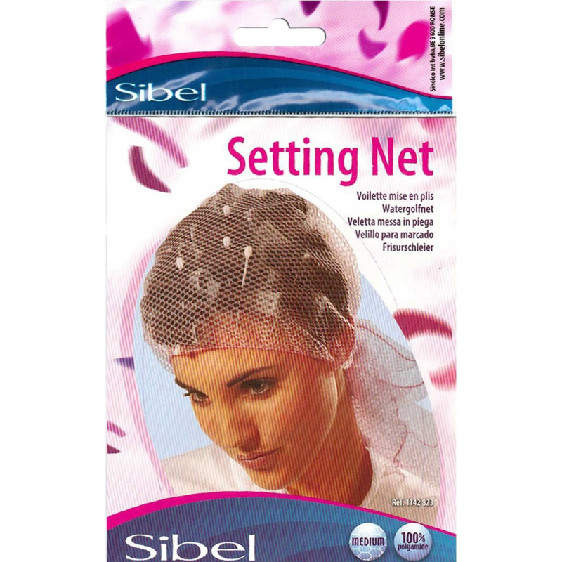 SIBEL TRIANGULAR SETTING NET ΦΙΛΕ ΜΑΛΛΙΩΝ LIGHT BLUE