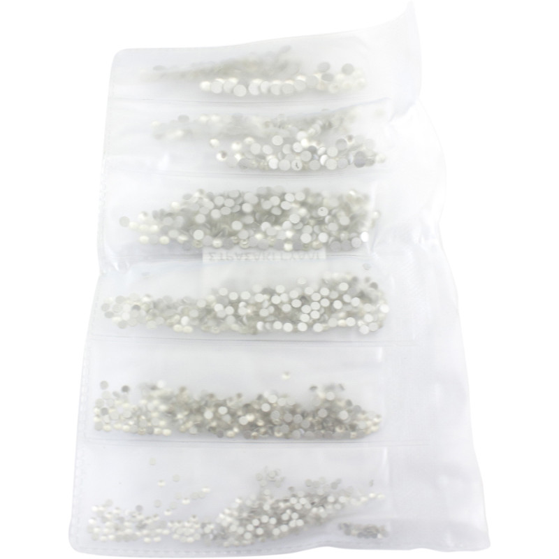 ΣΤΡΑΣΑΚΙ CRYSTAL 6 μεγέθη-1360τμχ