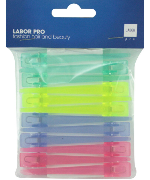 CLIP ΠΛΑΣΤΙΚΟ ΔΙΑΦΟΡΑ ΧΡΩΜΑΤΑ 85mm 12τμχ