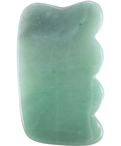 GUA-SHA ΕΡΓΑΛΕΙΟ MASSAGE ΜΕ ΠΕΤΡΑ ΝΕΦΡΙΤΗ (wave shape)