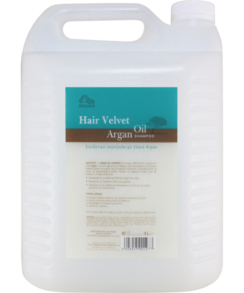 NICCONT ARGAN OIL SHAMPOO 4lt