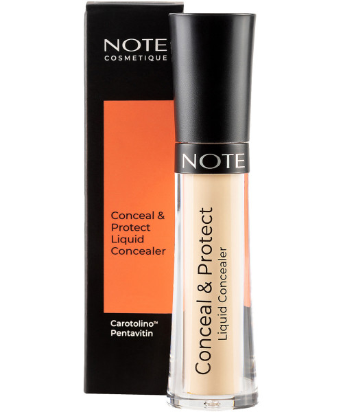 NOTE CONCEAL & PROTECT LIQUID CONCEALER No3 SOFT SAND 4.5ml