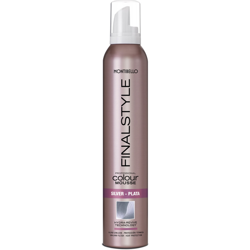 FINALSTYLE COLOUR MOUSSE SILVER 320ml
