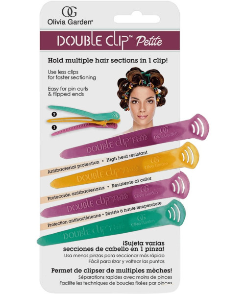 DOUBLE CLIP PETITE ΔΙΠΛΗ ΚΛΕΜΑ 4 CLIPS
