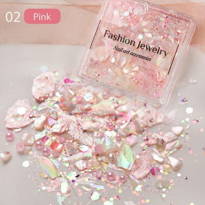 DAFNIS GLOBAL NAIL ART SHELL MIXED ROSE