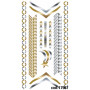 17987 TEMPORARY TATTOOS JEWELRY INSPIRED