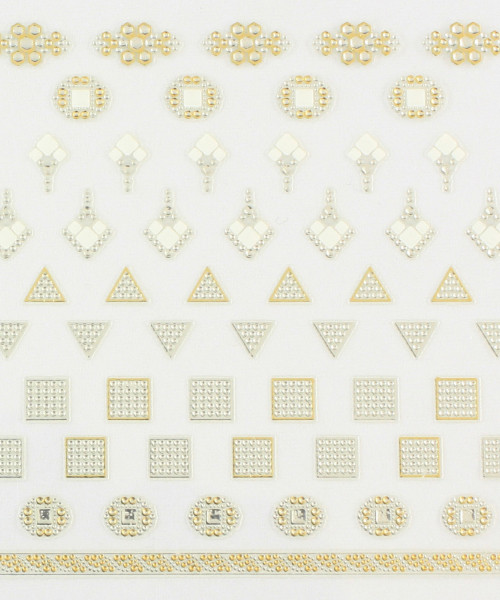 96639 SHINY NAIL APPLIQUE - DAZZLING DECORATION