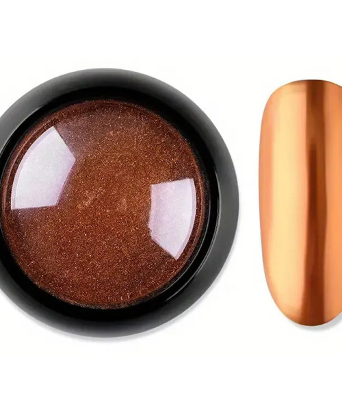 BSL-06 DAFNIS GLOBAL CHROME NAIL POWDER CREAM YELLOW