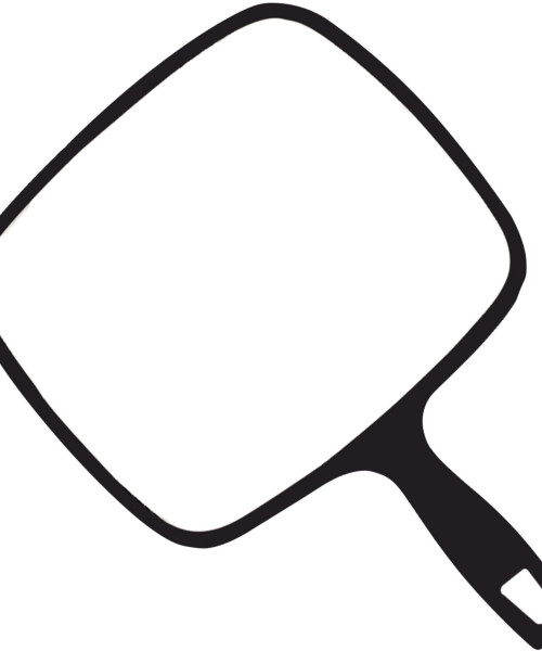 ΚΑΘΡΕΠΤΗΣ ΤΕΤΡΑΓΩΝΟΣ ΜΕ ΛΑΒΗ ΜΑΥΡΟΣ