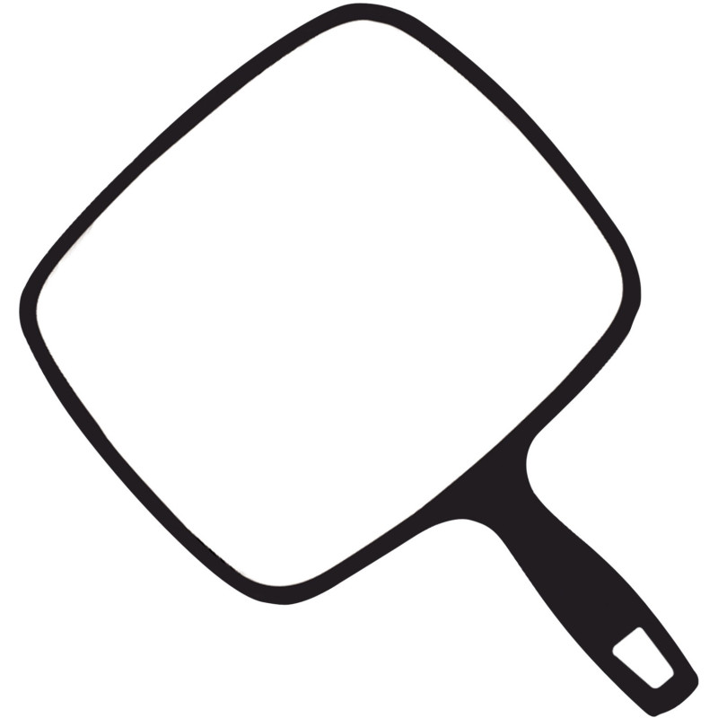 ΚΑΘΡΕΠΤΗΣ ΤΕΤΡΑΓΩΝΟΣ ΜΕ ΛΑΒΗ ΜΑΥΡΟΣ