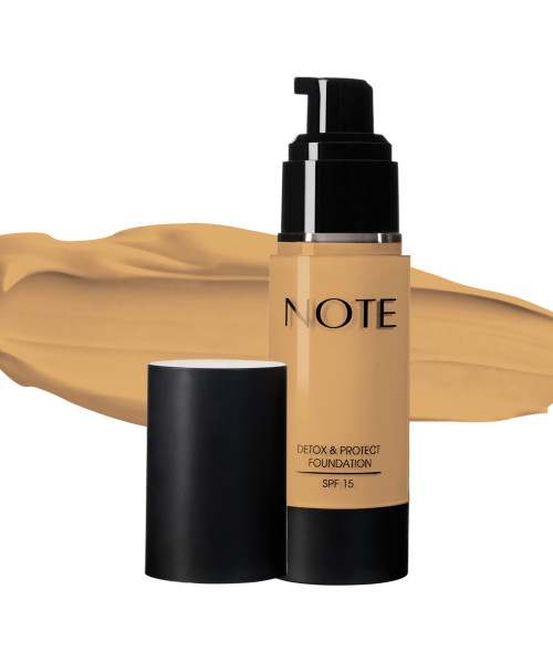 NOTE DETOX & PROTECT FOUNDATION No06 DARK HONEY 30ml